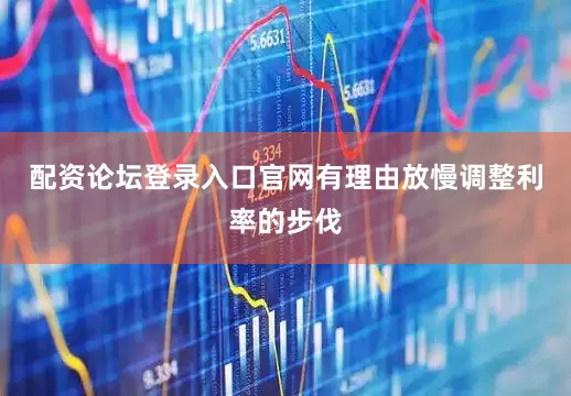配资论坛登录入口官网有理由放慢调整利率的步伐